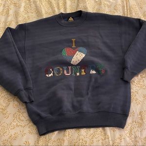 I 💙 Country Sweatshirt